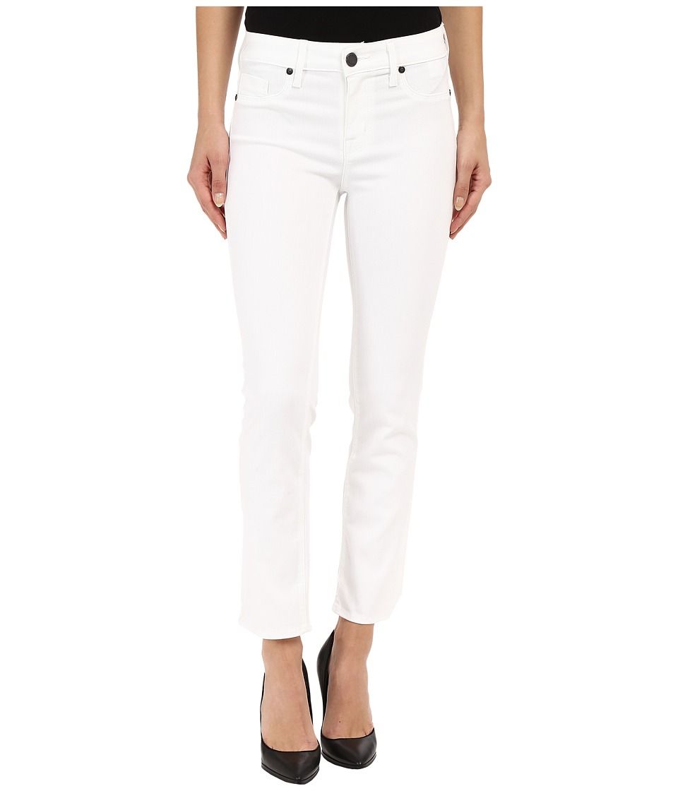 Parker Smith - Courtney Cuffed Crop Jeans in Eternal White (Eternal White) Women's Jeans | 6pm