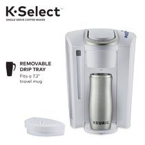 Keurig K-Select Single Serve, K-Cup Pod Coffee Maker, Matte White | Walmart (US)