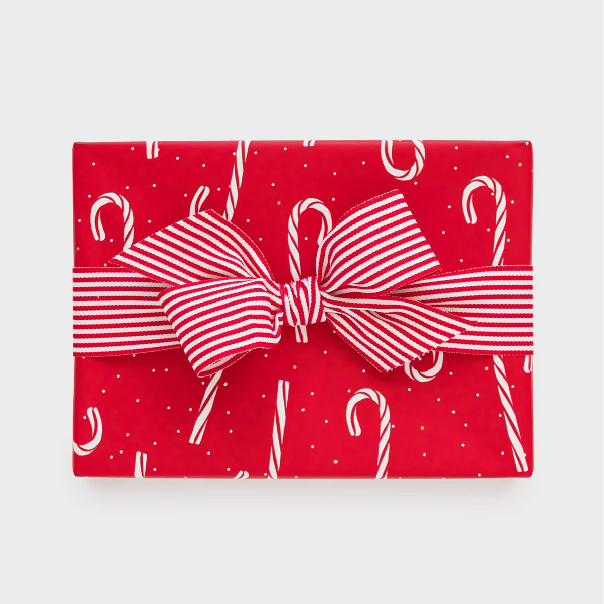 118"x30" Candy Cane Christmas Wrapping Paper Red/White - Sugar Paper™ + Target | Target