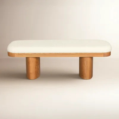 Hilarie 48" Boucle Bench | Wayfair North America