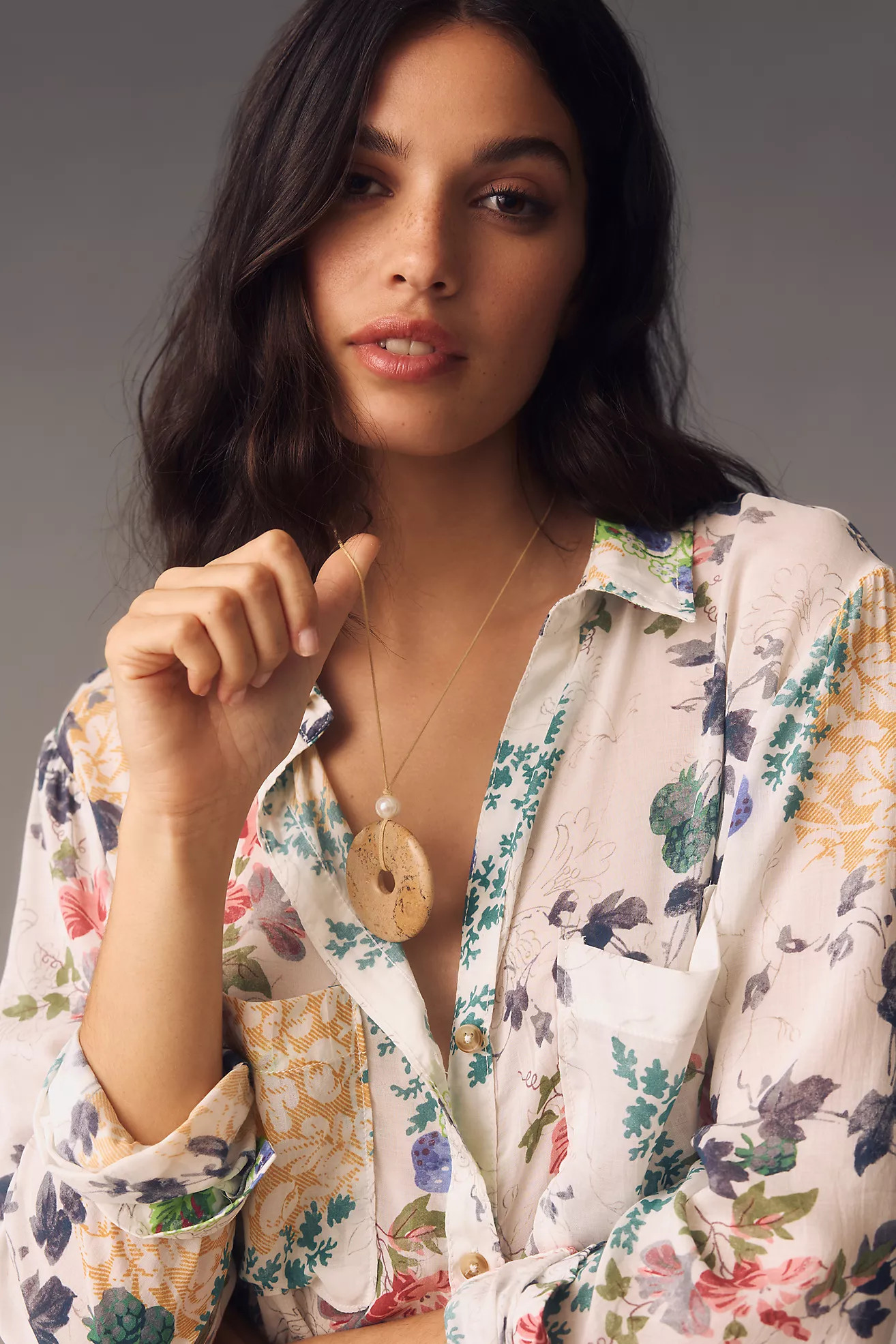 The Romy Relaxed Buttondown Shirt by Pilcro | Anthropologie (US)