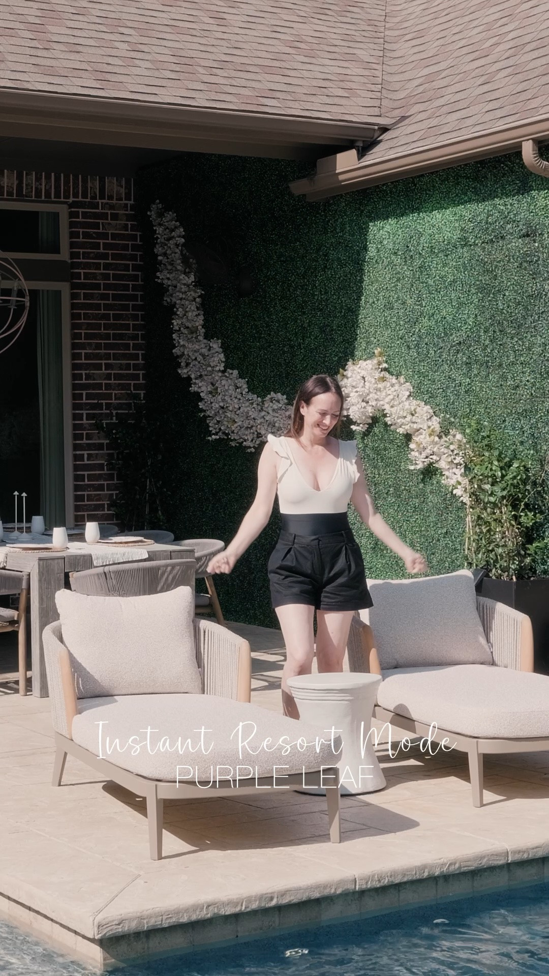 Instant Resort Mode ✨

These chaise lounges from Purple Leaf completely transformed our outdoor space—clean, comfortable, and instantly elevated.

If you’ve been wanting that resort feel at home, this is the upgrade.

Comment “RESORT” and I’ll send you the link and discount details 🤍

KARIN0005, 5% off,  valid before November 24


#chaiseloungechair #loungechair #outdoorfurniture #patiodecor #purpleleaf

#LTKHome