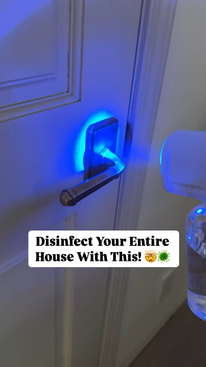 I found this cordless sanitization sprayer and it’s so cool! You just fill it with whatever disinfectant solution you want to use and then spray ALL THE SURFACES. The blue UV light helps kill bacteria so keep mites and antivirus out of your home! I’ve never added something to my cart so fast! 😆

#amazonfinds #amazongadgets #homemusthaves