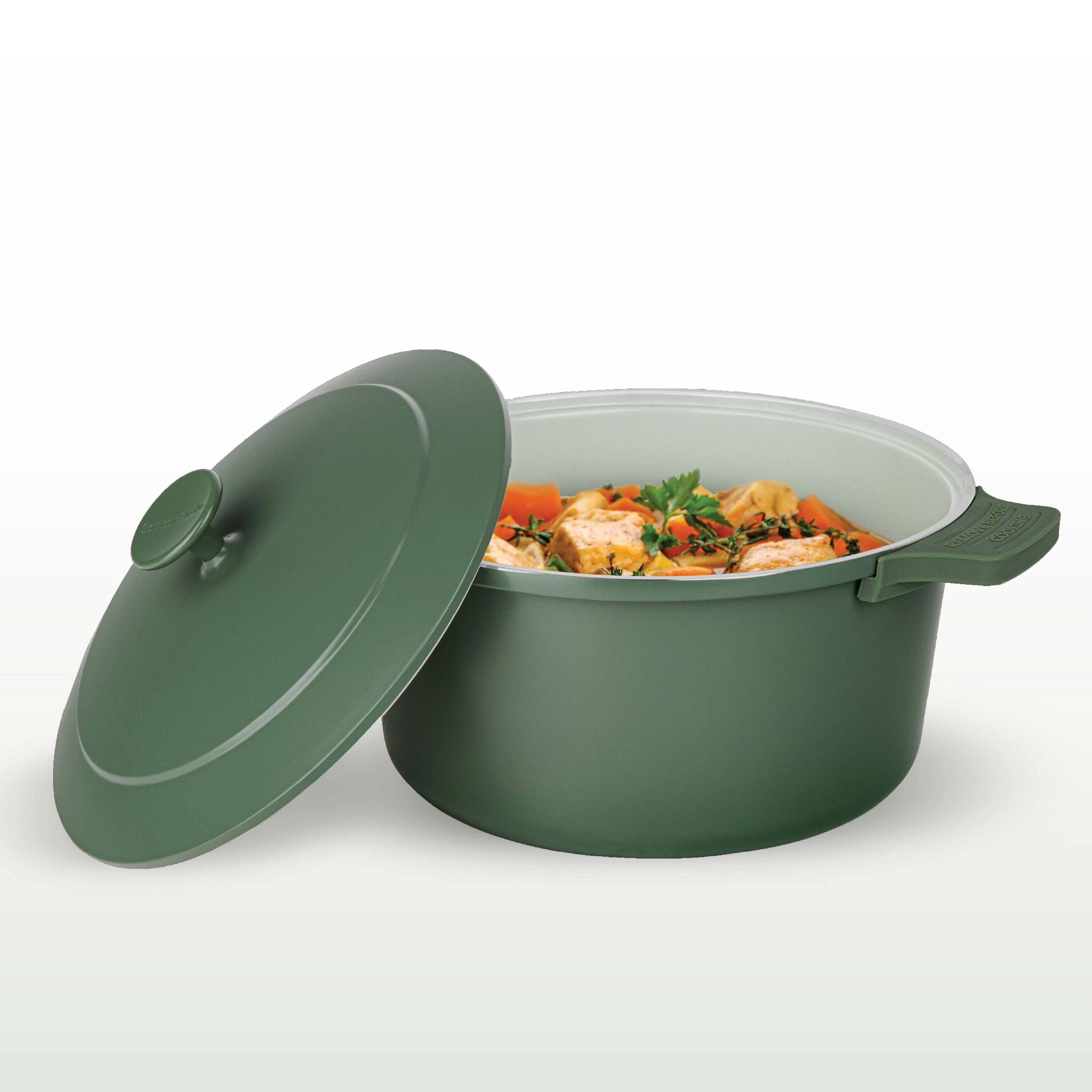 Gotham Steel 5-Quart Aluminum Dutch oven one_size in Green | 6920 | Lowe's