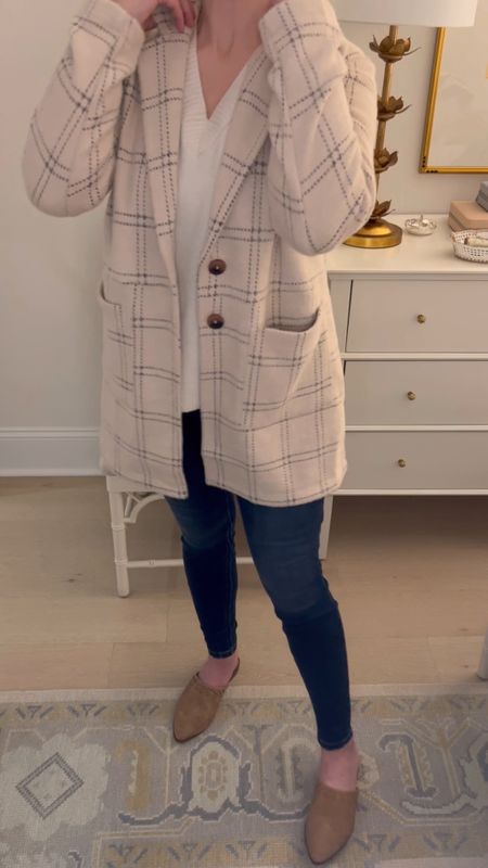 Wearing my true size in everything shown! Both pairs of denim I am wearing are soft and stretchy, and I absolutely LOVE these coatigans! Versatile pieces that you’ll be able to make several different outfits out of. Perfect for work or everyday outfits. #mauricespartner #maurices #discovermaurices @maurices 

#LTKunder50 #LTKsalealert #LTKstyletip