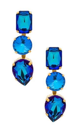 Destry Earrings in Bermuda Blue | Revolve Clothing (Global)