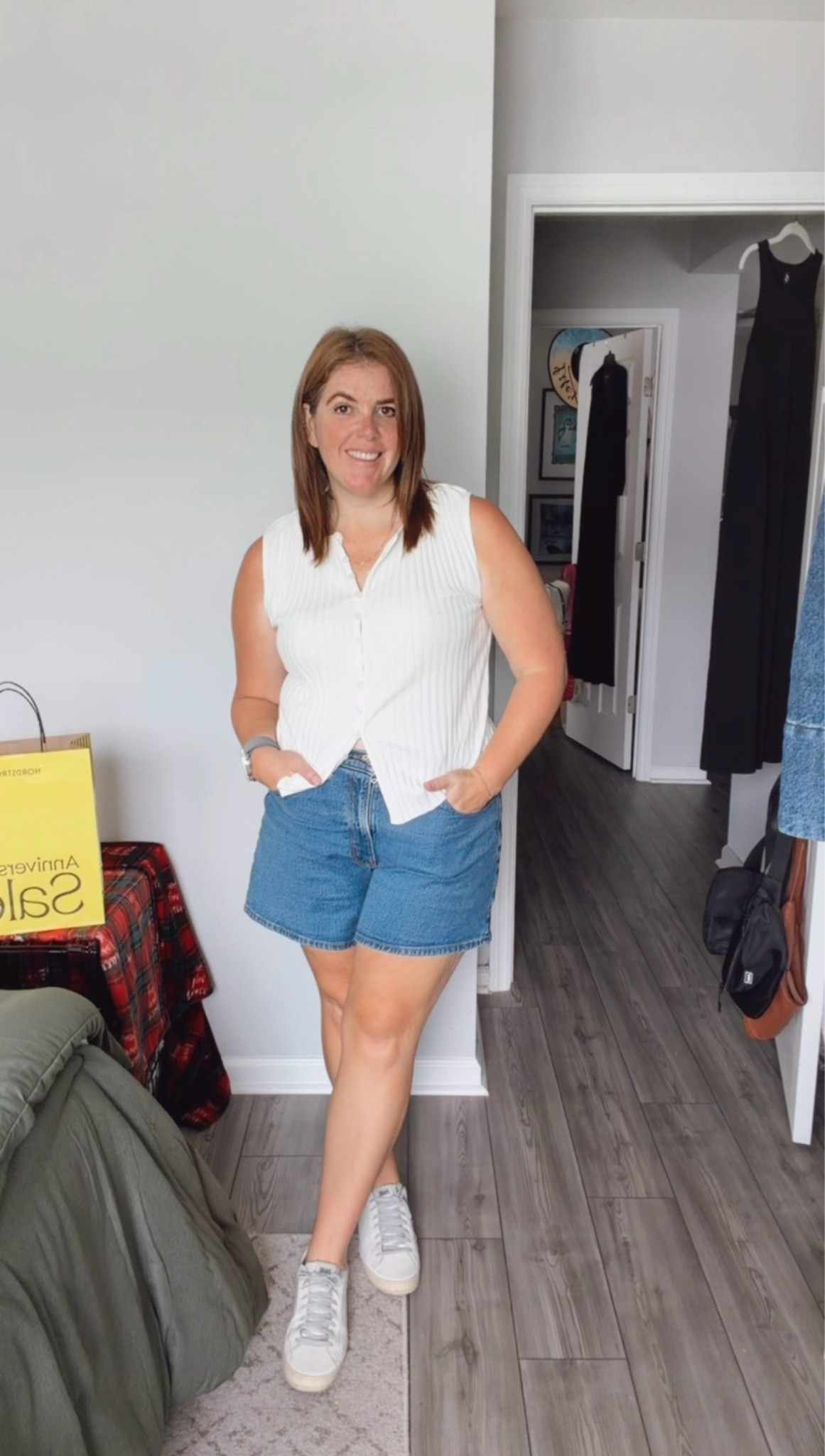Nordstrom Anniversary Sale Styling! 

Since it is scorching hot in FL, for the foreseeable future, this is how I will be styling this Free People tank!  The tank runs a bot small, so size up, and it comes in white and a dark grey, almost black. The tank is on sale for $24.99!

#LTKSaleAlert #LTKSeasonal #LTKMidsize