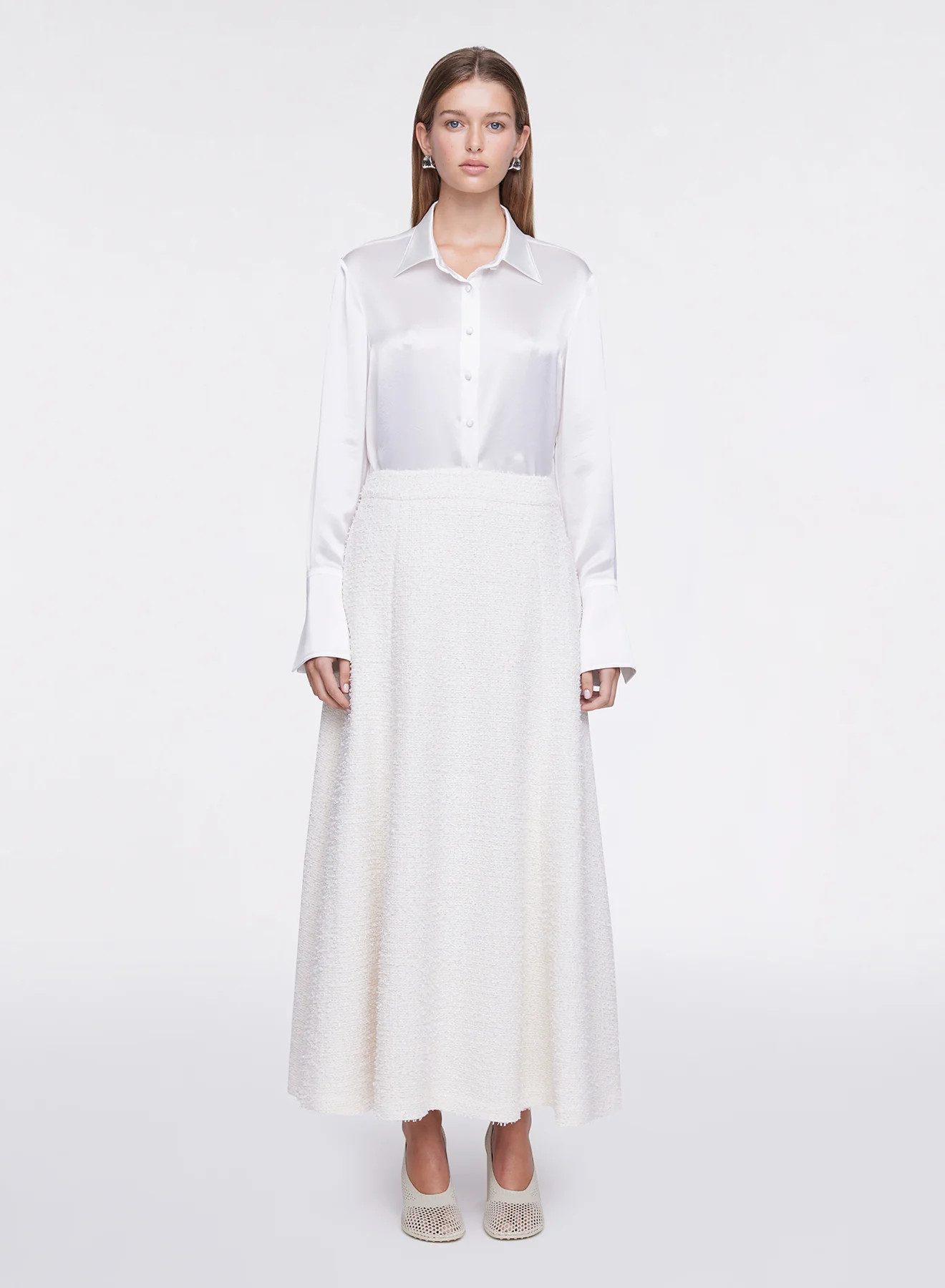 CLARA SKIRT (PORCELIAN) | Anna Quan (Global)