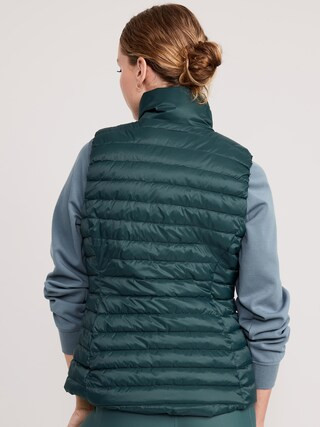 Narrow-Channel Quilted Puffer Vest for Women | Old Navy (US)