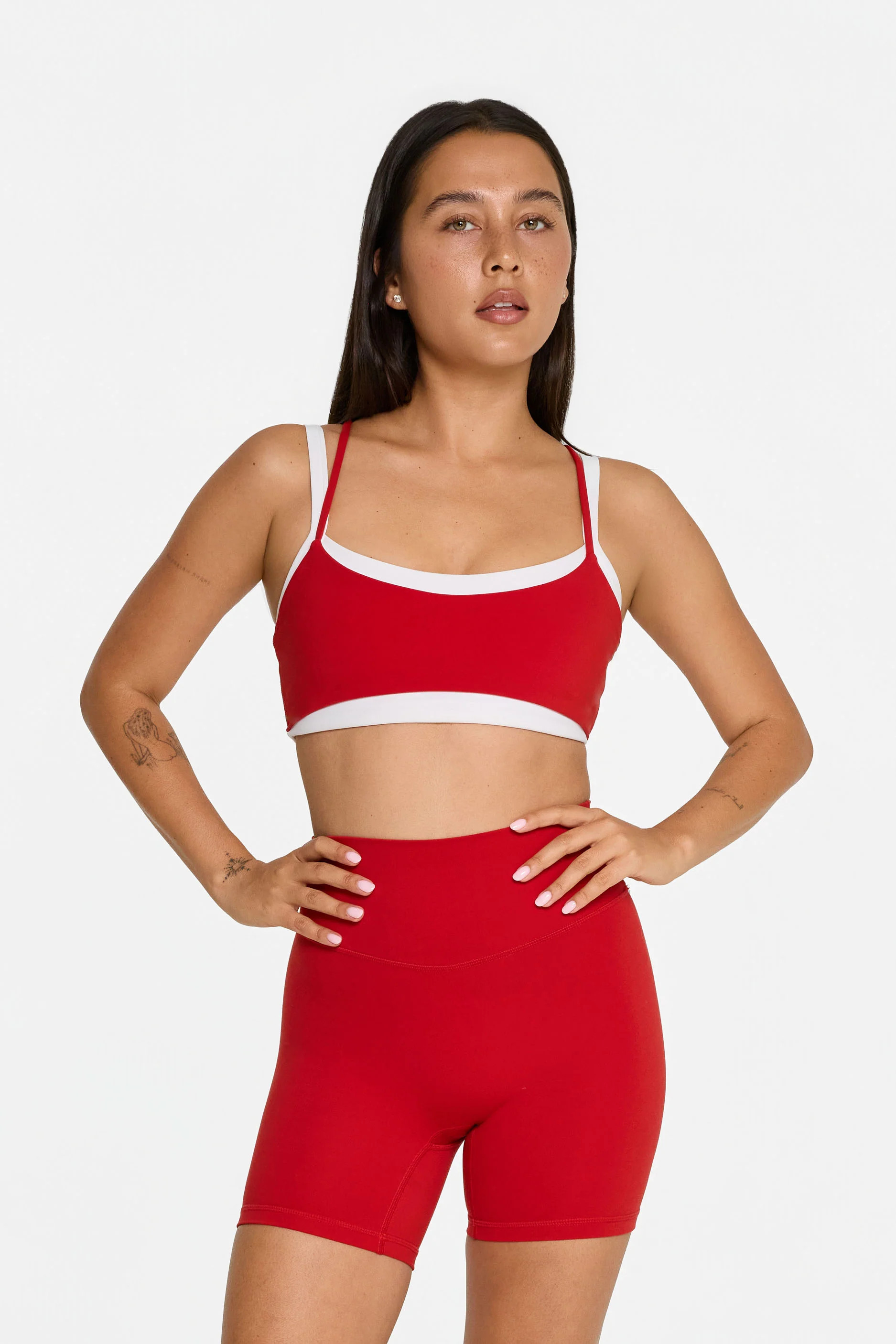 Layered Bra - Cherry | FORM