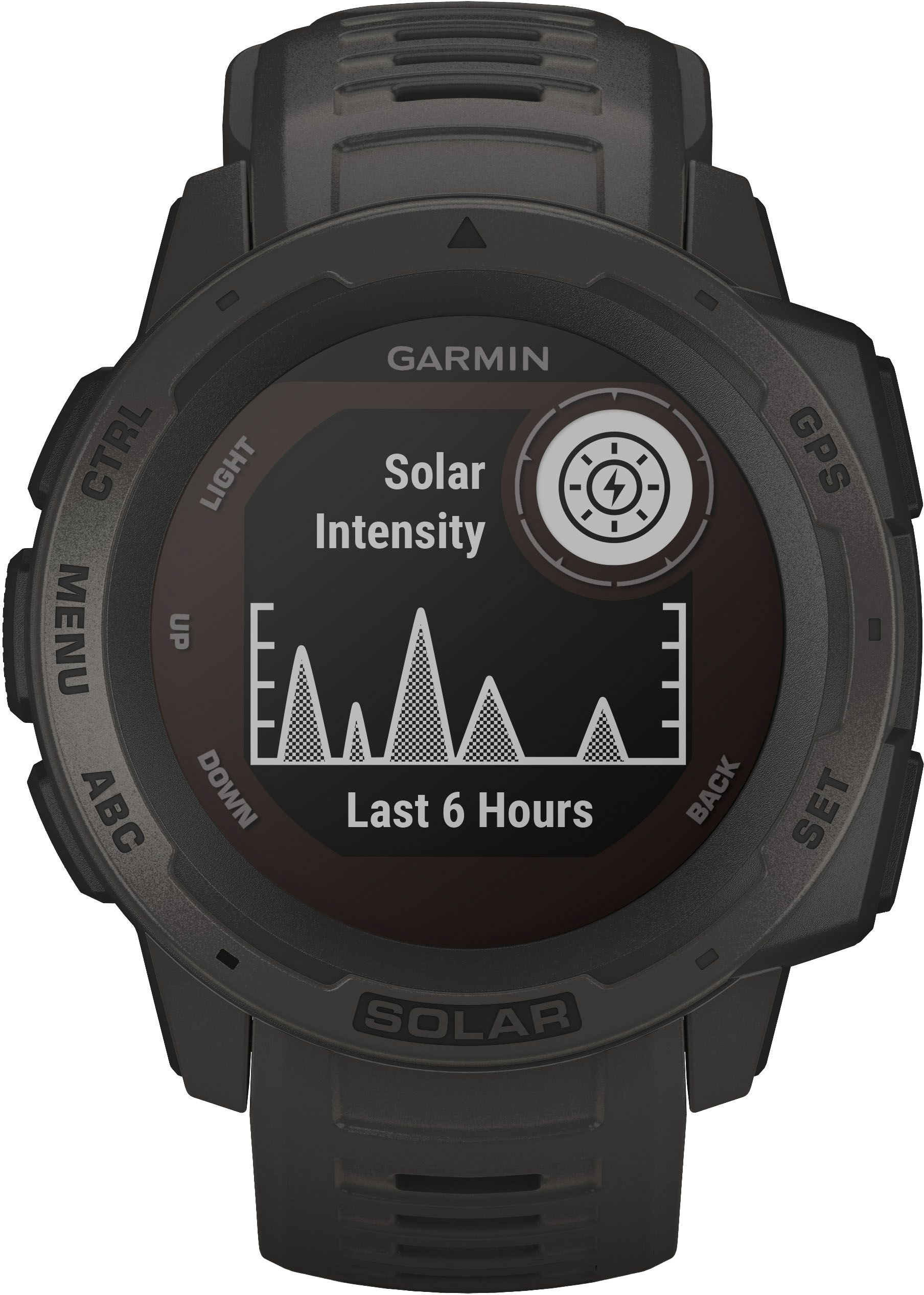 Garmin Instinct Solar Smartwatch 45mm Fiber-Reinforced Polymer Graphite 010-02293-10 - Best Buy | Best Buy U.S.