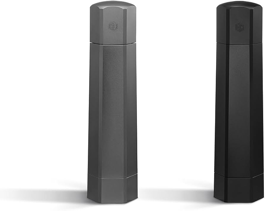 HexClad HexMill Salt and Pepper Mill Set, Full Size | Amazon (US)