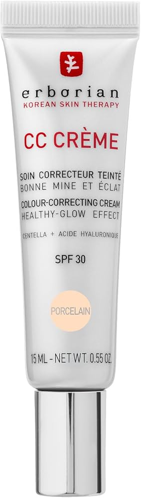 Erborian - CC Cream with Centella Asiatica - Color Correcting Cream with Healthy Glow Effect - Na... | Amazon (UK)