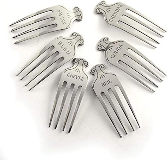 Norpro Stainless Steel Cheese Markers, Set of 6 NOR-334 | Amazon (US)