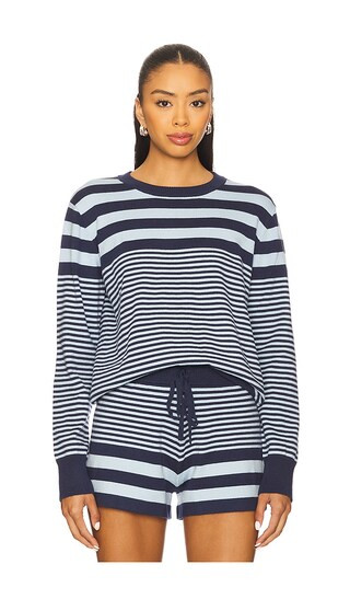 Jolene Sweater in Ivy Stripe | Revolve Clothing (Global)