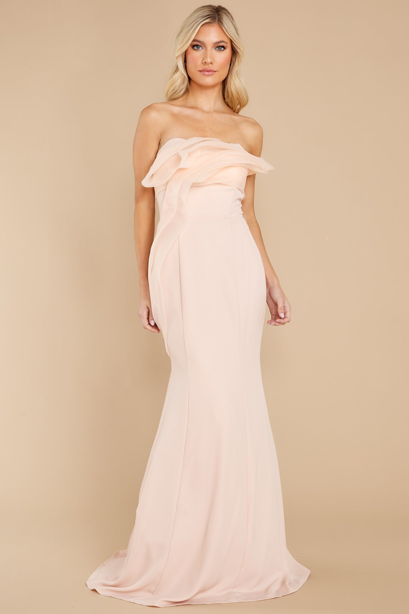 Follow Your Dreams Blush Maxi Dress | Red Dress 