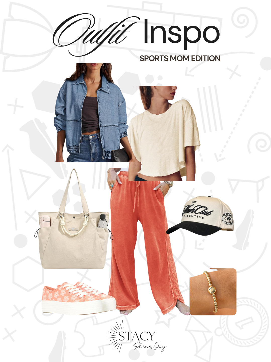Found the perfect sports mom outfit. Stay comfy and stylish at the same time. Perfect for a fun day out! #SportyMom #CasualChic 

 #LTKdayinmylife #LTKootd #LTKmomlife