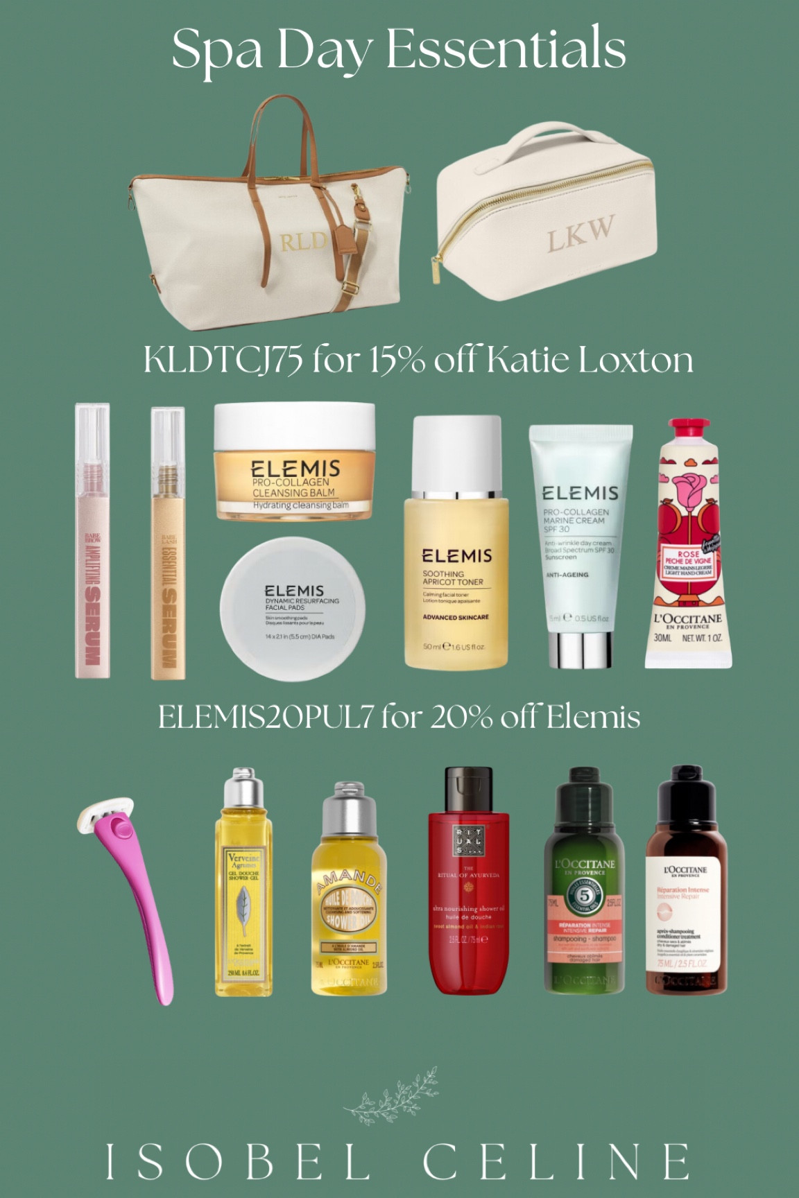 Spa day essentials 

#LTKtravel #LTKluxury #LTKbeauty