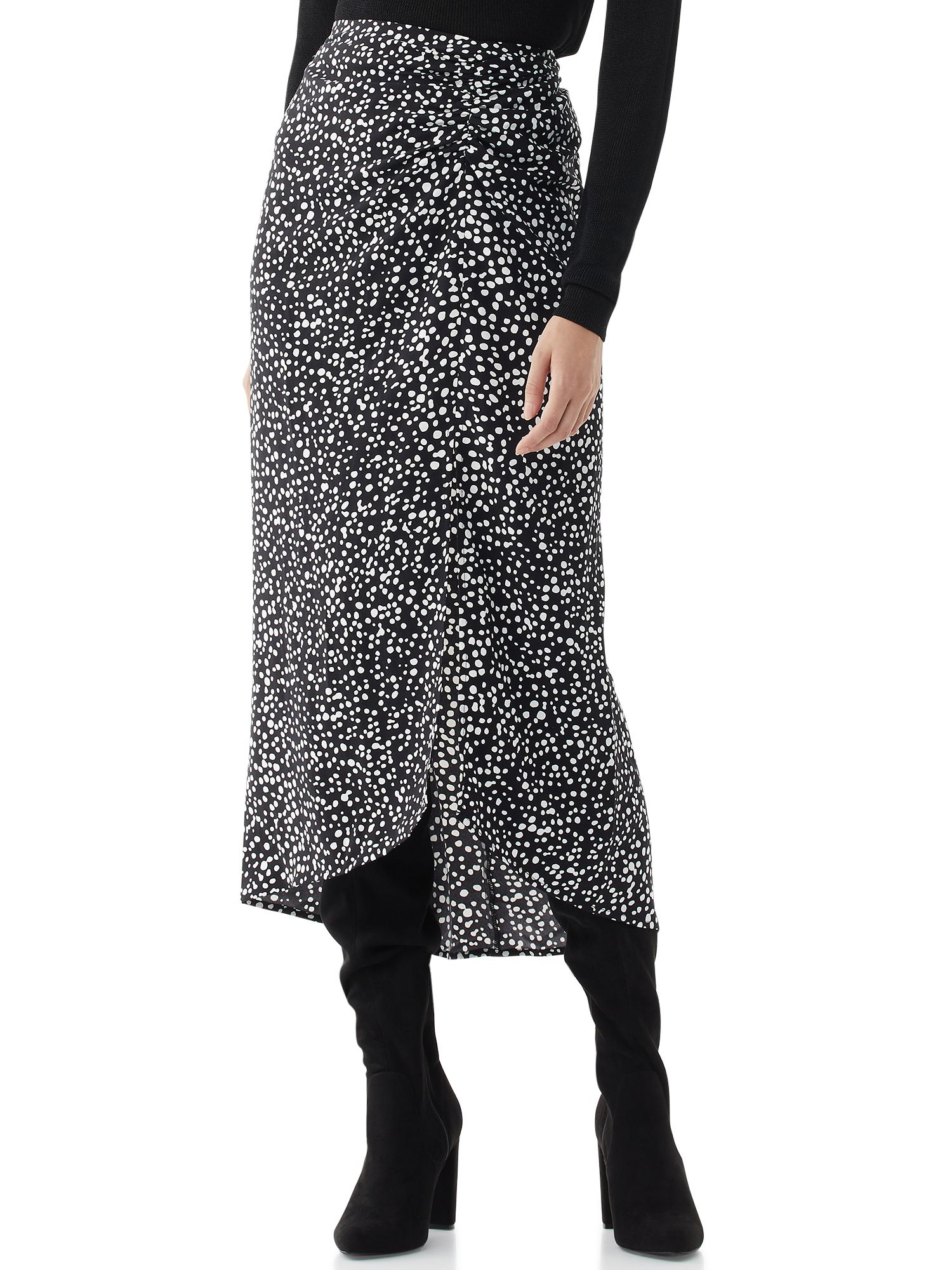 Scoop Women's Printed Asymmetric Skirt | Walmart (US)