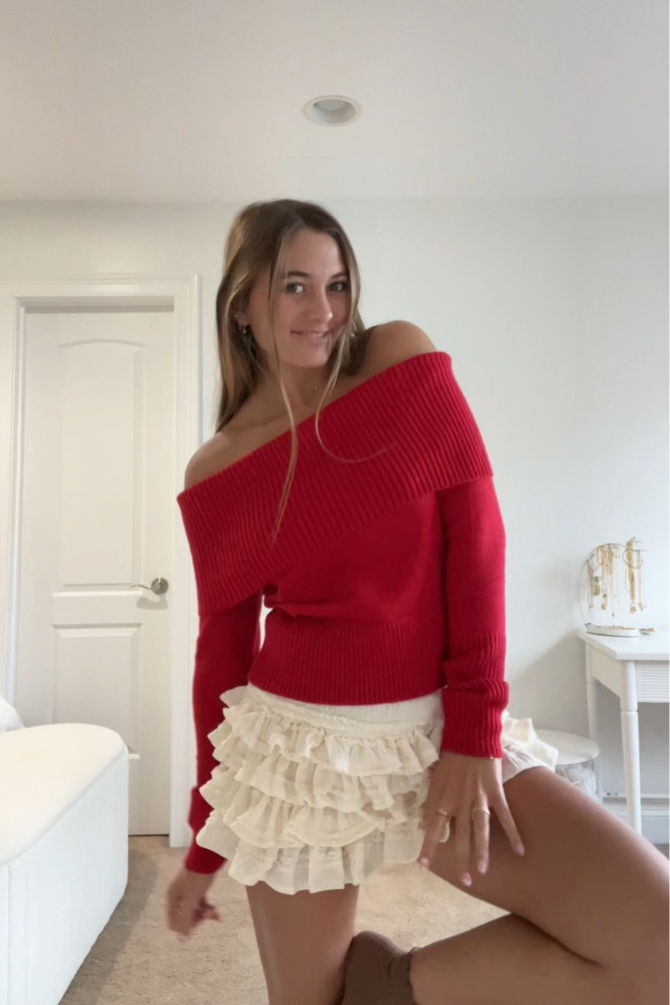 wearing a size small!