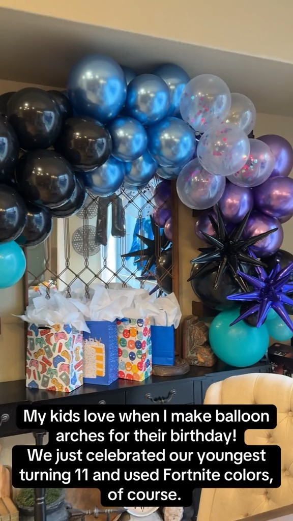 I’m linking the Balloon Arch Stand I use that’s for tables and all the Fortnite themed balloons! 🎈 Tween teen party birthday kids gaming llama amazon creator favorites 

#LTKParties #LTKFamily #LTKKids