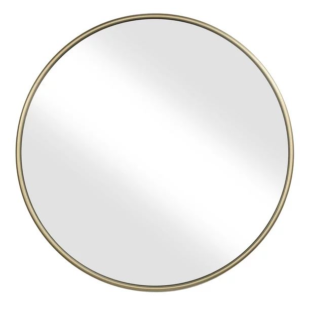 Martin Svensson Home 36" Gold Framed Round Wall Mirror | Walmart (US)