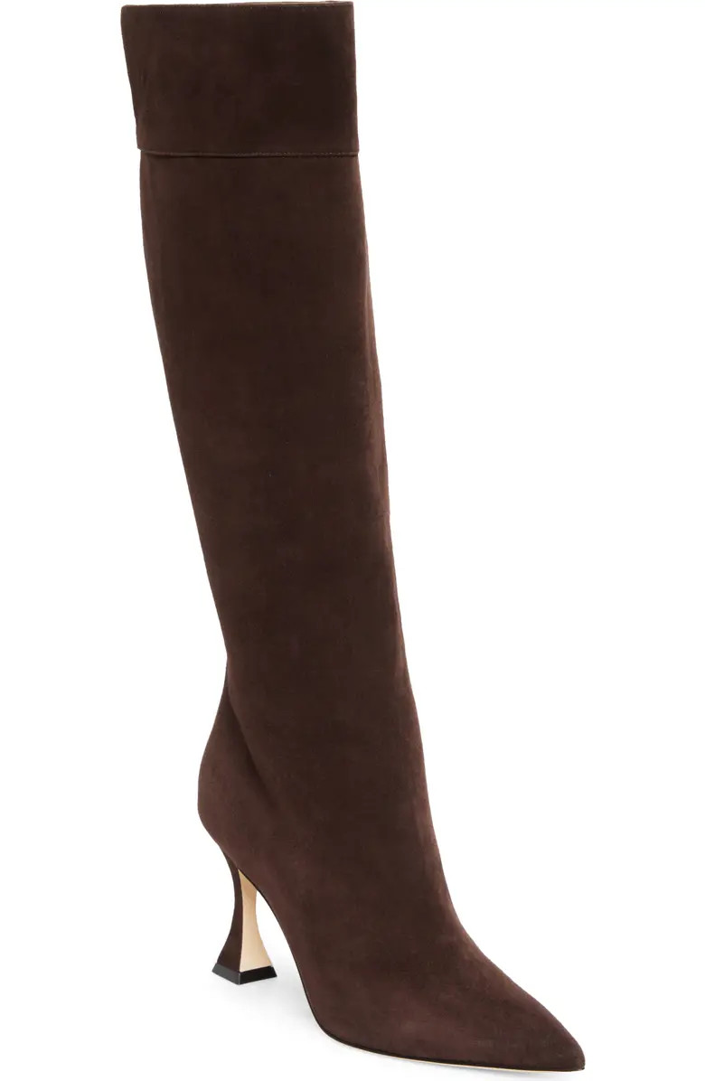 Manolo Blahnik Miralone Pointed Toe Tall Boot (Women) | Nordstrom | Nordstrom