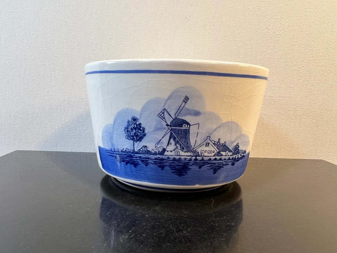 Vintage Delft Planter - Etsy | Etsy (US)