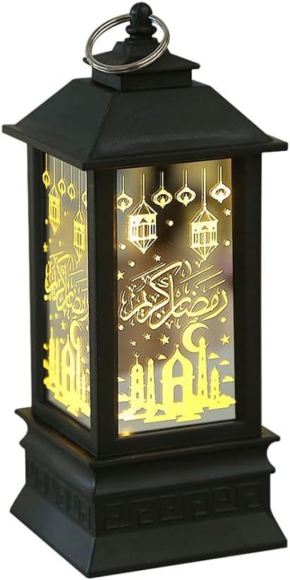 Ochine Ramadan Lantern Ramadan Mubarak Eid Decorations Snow Globe Ramadan Lamp Moon Star Lights R... | Amazon (US)