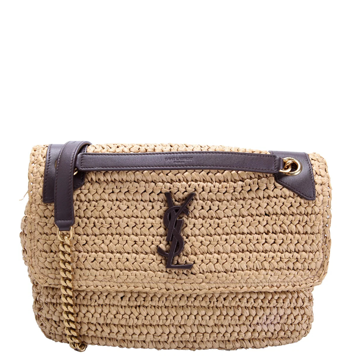 Niki Medium Raffia 633187 | Keeks Designer Handbags