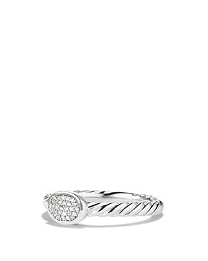 David Yurman Cable Collectibles Oval Ring with Diamonds | Bloomingdale's (US)