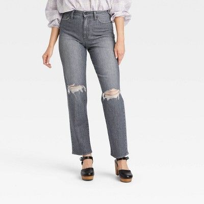 Women's High-Rise Vintage Straight Jeans - Universal Thread™ | Target