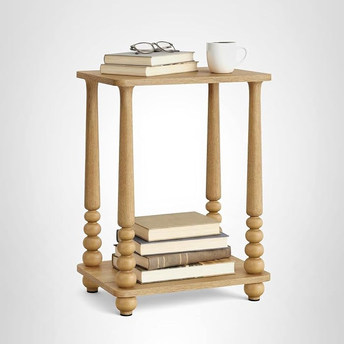 VASAGLE Mariel Collection - Side Table, Accent Nightstand for Small Spaces, Rectangular End Table... | Amazon (US)
