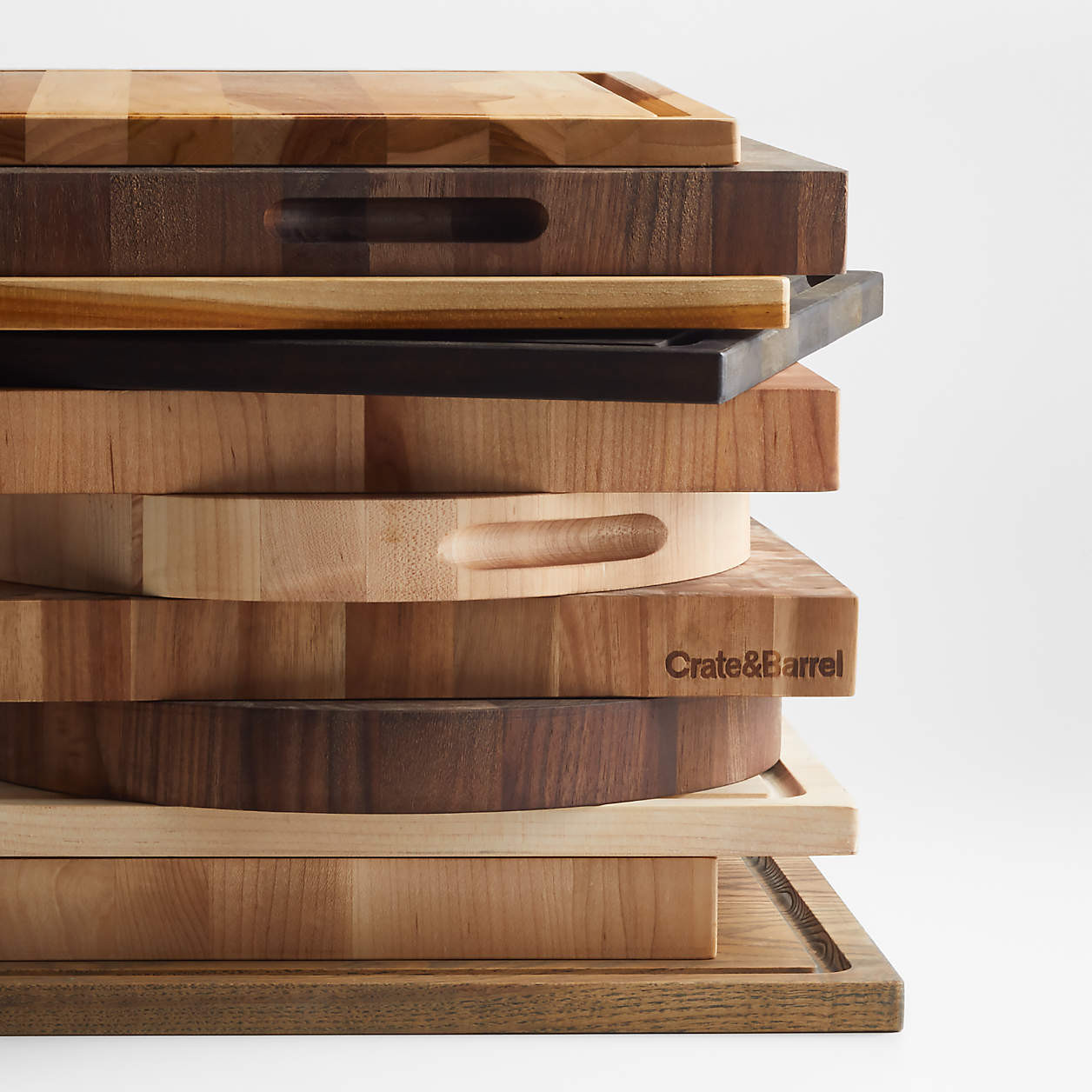 Crate & Barrel Reversible Teak Wood Cutting Board/Cheese Serving Board 18"x13"x0.75" + Reviews | ... | Crate & Barrel