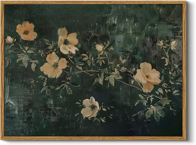 InSimSea Framed Wall Art for Living Room Floral Painting Pictures St.Patrick Day Wall Decor Aesth... | Amazon (US)