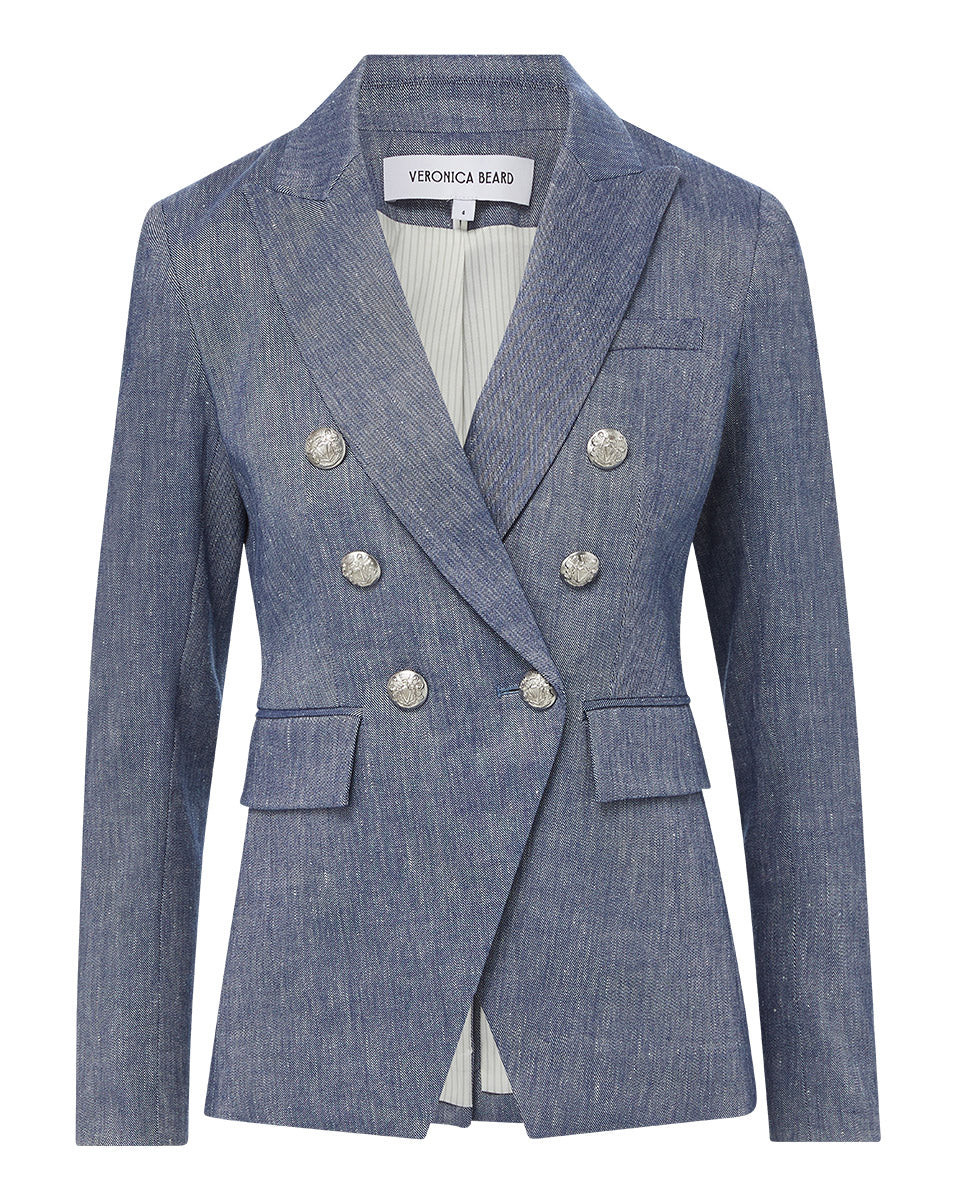 Miller Linen Dickey Jacket | Veronica Beard