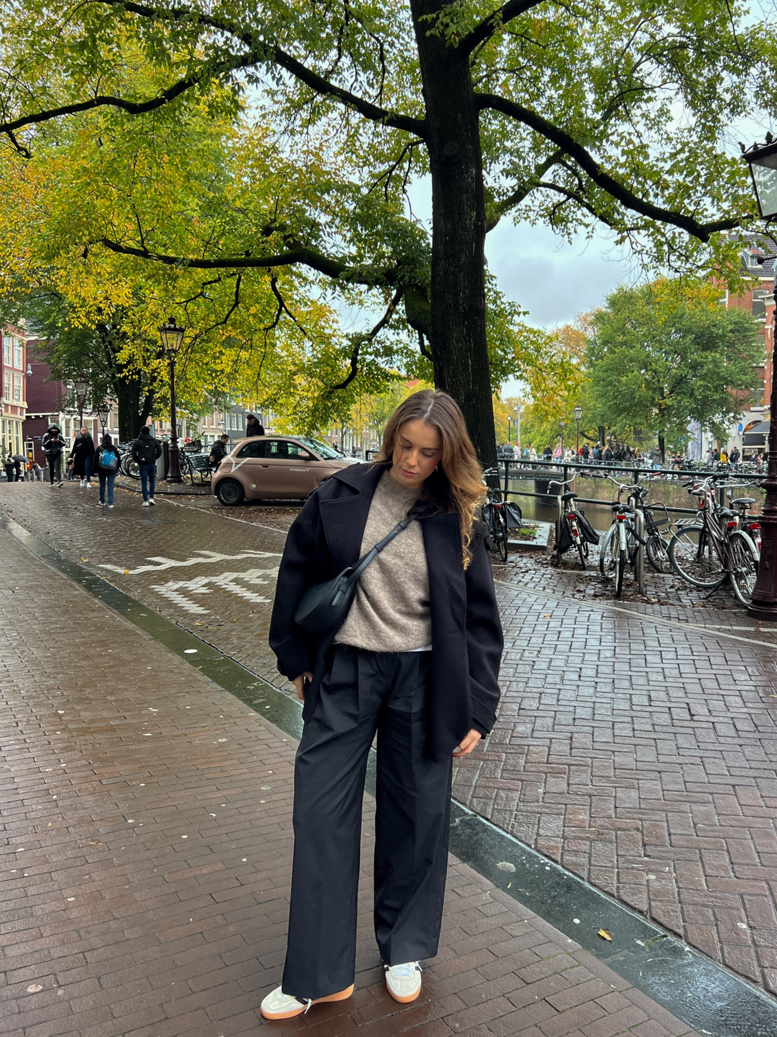 autumnal vibes today in amsterdam 🌧️🍂🤎  

#LTKeurope