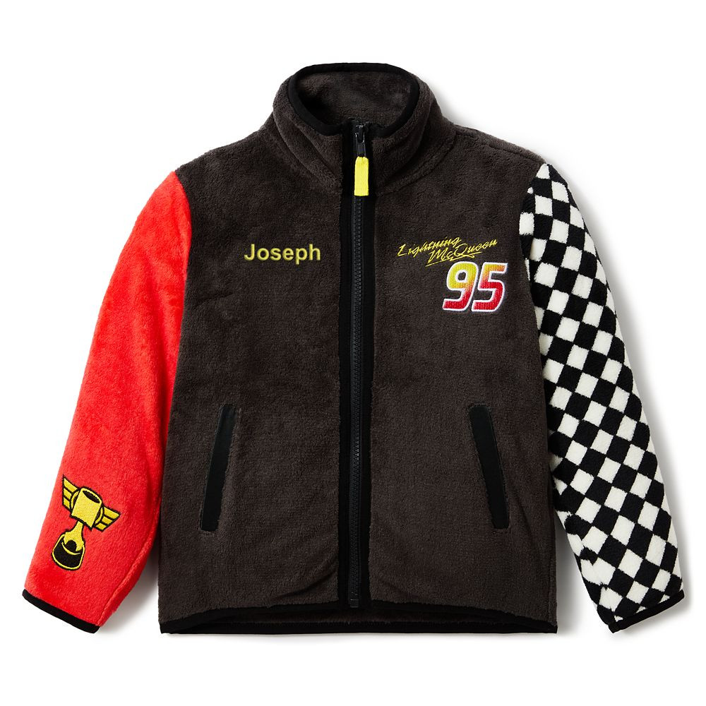 Lightning McQueen Zip Fleece Jacket for Kids – Cars | Disney Store