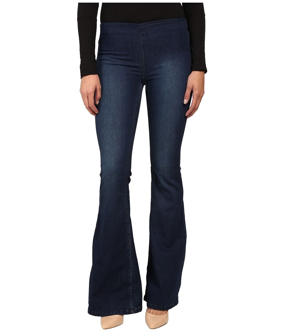 Free People - Penny Pull-On Flare (Denim Blue) Women's Jeans | 6pm