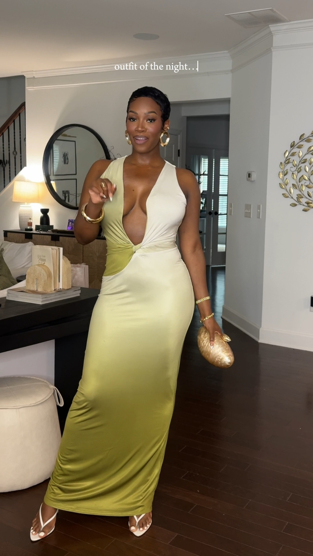 Sexy green dress from Meshki #greendress #maxidress #ombredress #nightoutdress 

#LTKStyleTip