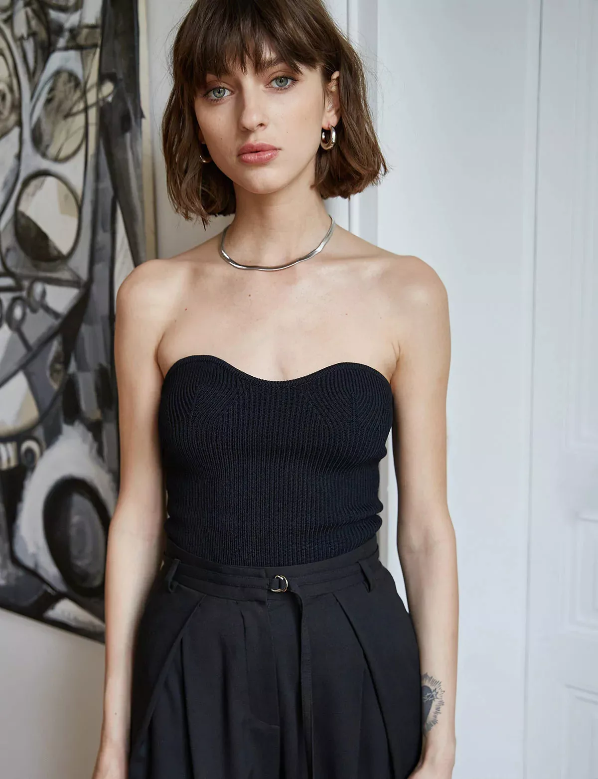 Cass Bustier Knit Top-BESTSELLER curated on LTK