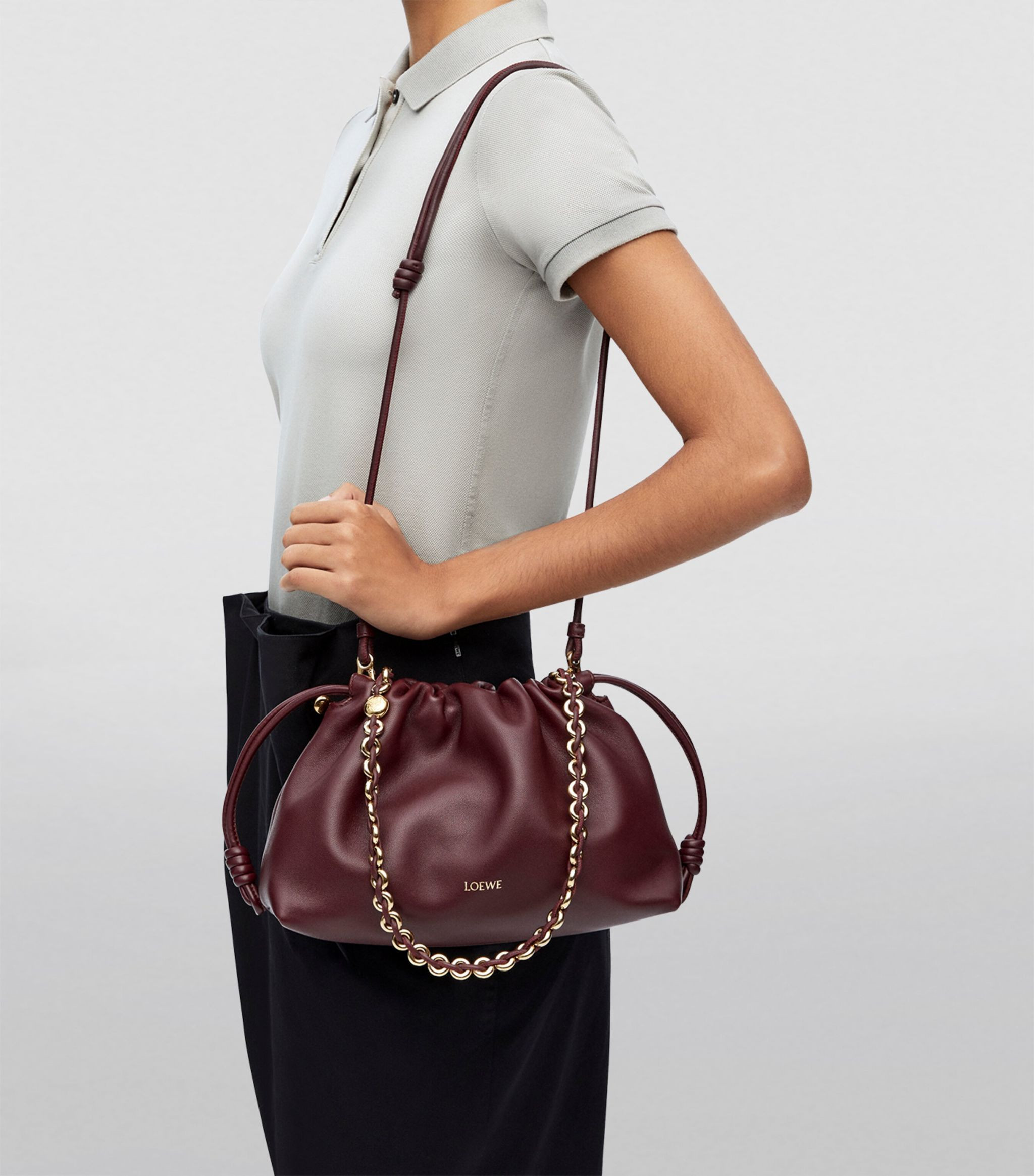 Leather Flamenco Purse | Harrods