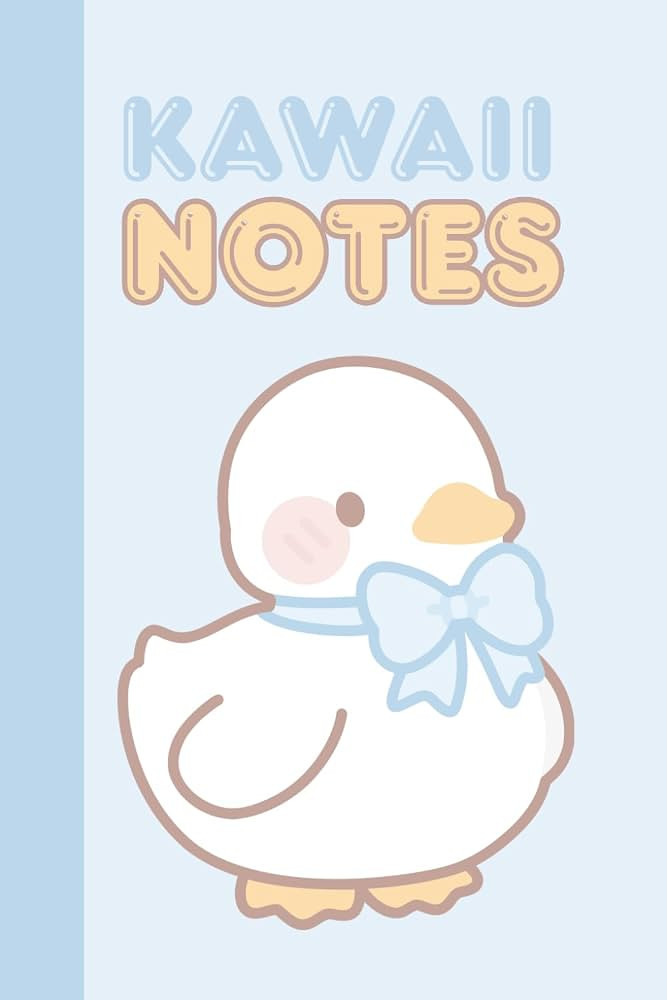 KAWAII NOTES: Cute & Simple Notebook | Amazon (US)
