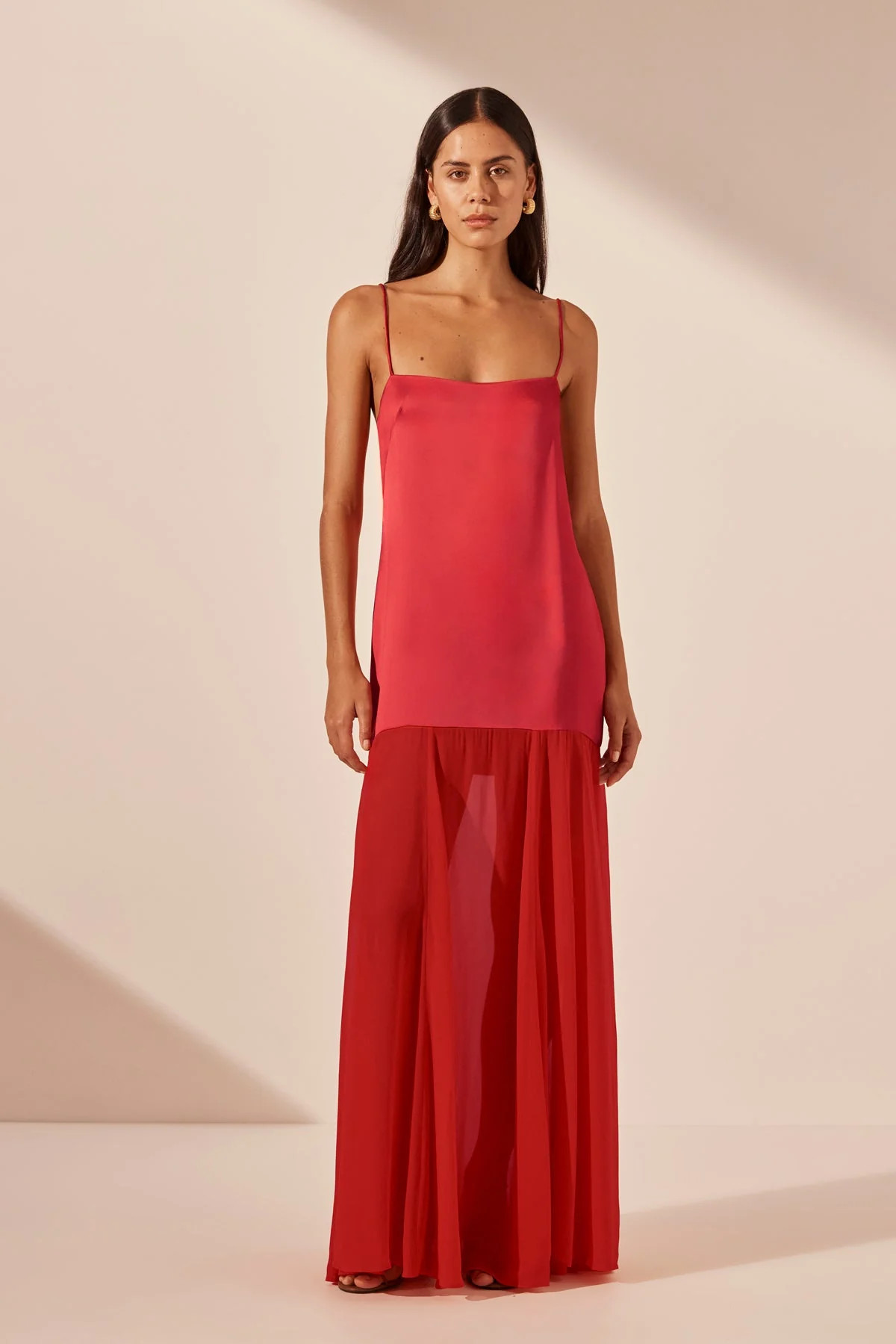 Moraya Dropped Waist Maxi Dress | Chilli | Dresses | Shona Joy | Shona Joy