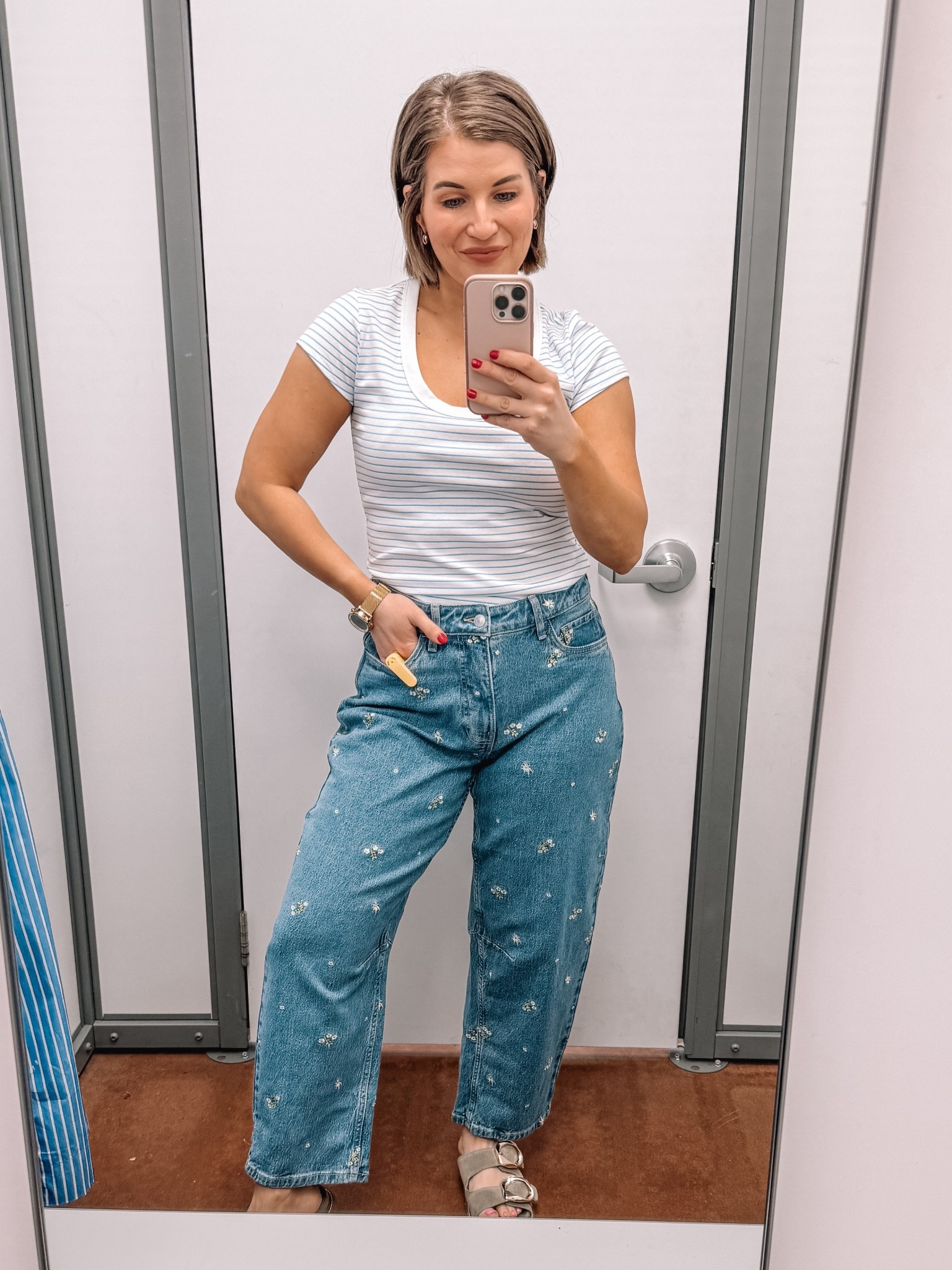 Cutest floral jeans from Walmart finally online! 

#LTKSeasonal #LTKSaleAlert