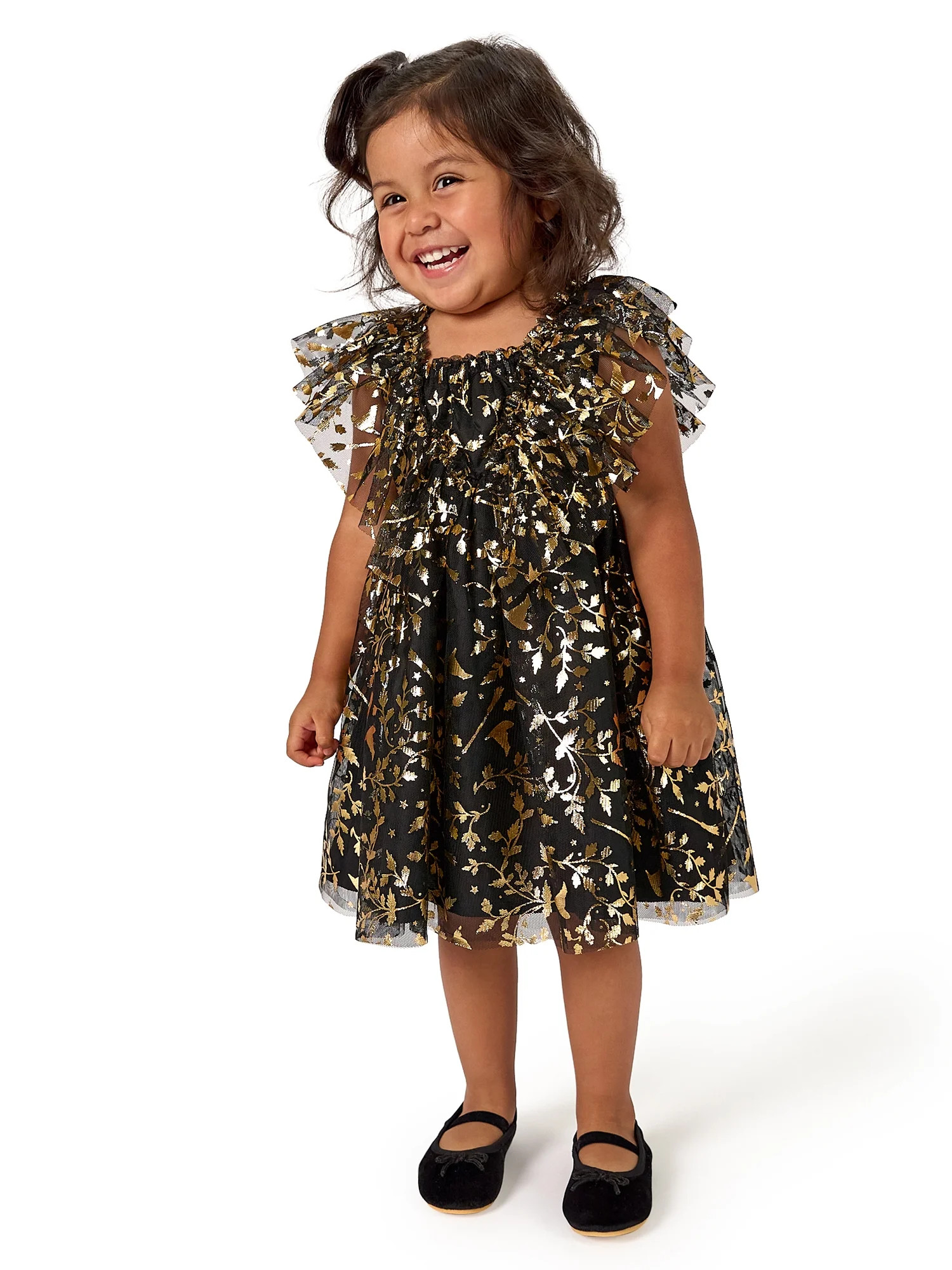 Modern Moments Toddler Girl Elphaba The Wicked Witch Of The West Dress, Sizes 12 Months - 5T | Walmart (US)