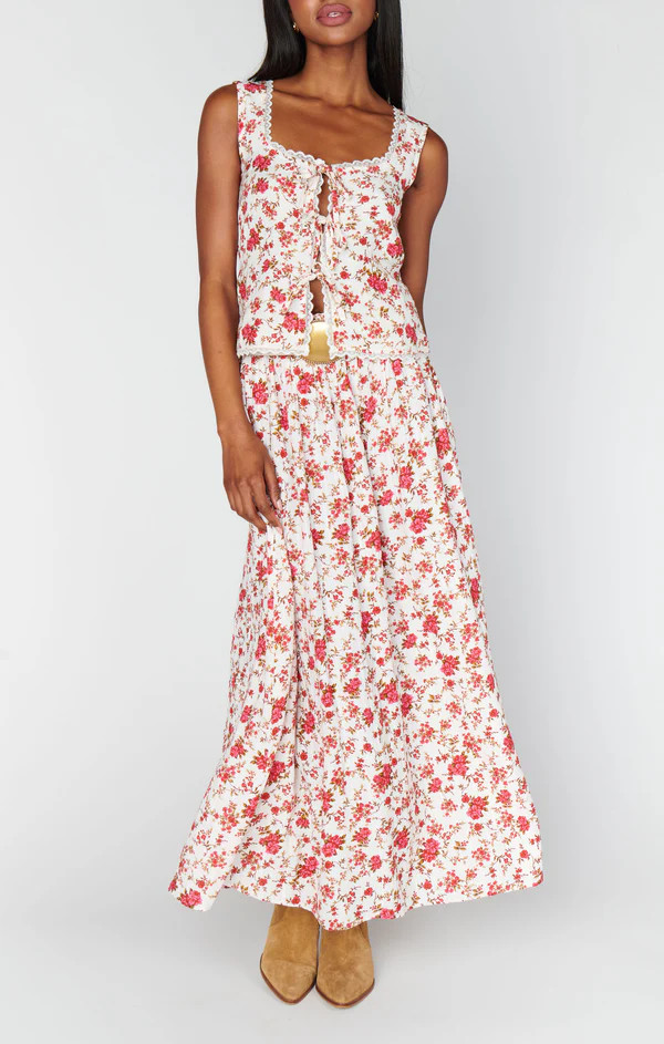 Adrianna Maxi Skirt ~ Southern Roses | Show Me Your Mumu