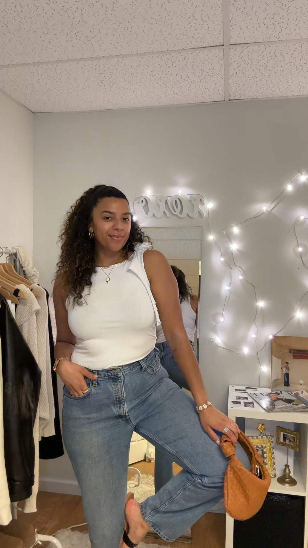 I really love an elevated basic top like this one just has a little floral embellishment on it and immediately makes the outfit look way more put together<33

#LTKfindsunder50 #LTKstyletip #LTKmidsize