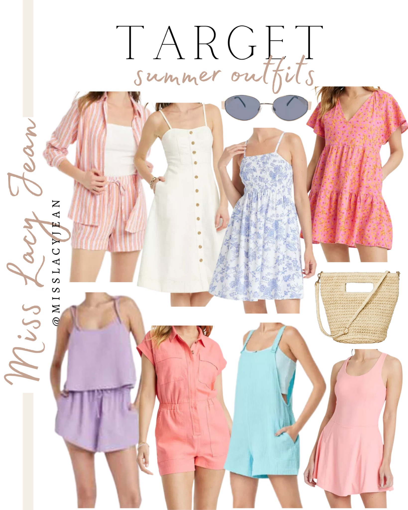 Target summer finds include summer dress, summer romper, two piece set, summer bag, sunglasses.

Summer outfit, summer finds, Target finds, casual summer outfit

#LTKFindsUnder50 #LTKFindsUnder100 #LTKStyleTip