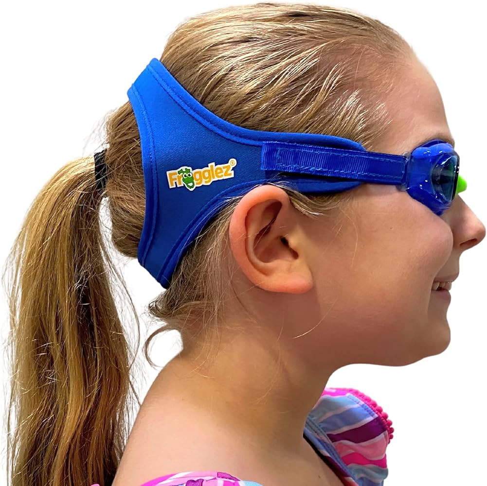 Amazon.com : Frogglez Kids Swim Goggles with Pain-Free Strap | Ideal for Ages 3 – 10 in Swimmin... | Amazon (US)